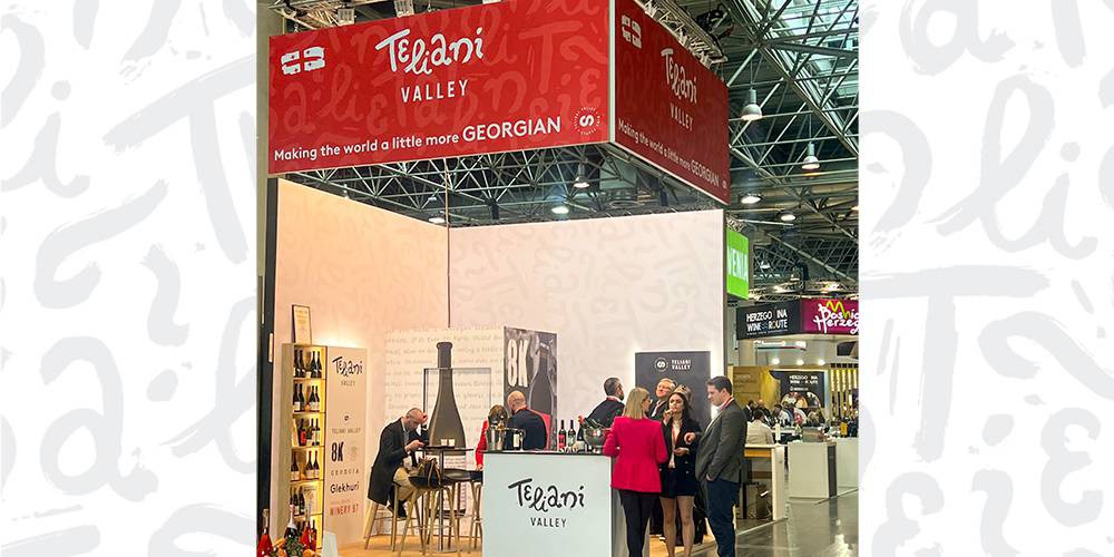 ProWein 2024 - winery “Teliani Valley” with own company stand at the international exhibition in Germany